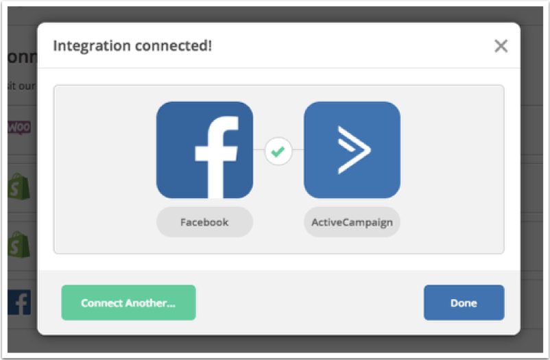 Facebook Ads account koppelen met ActiveCampaign | Stap 6
