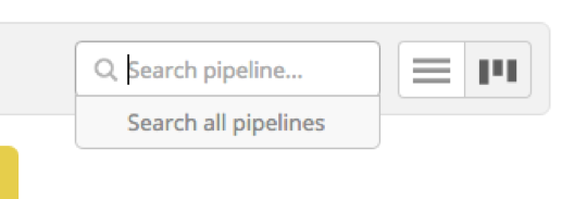 Search all pipelines